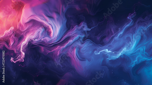 Energetic Abstract Fluidity with Vibrant Colors Background