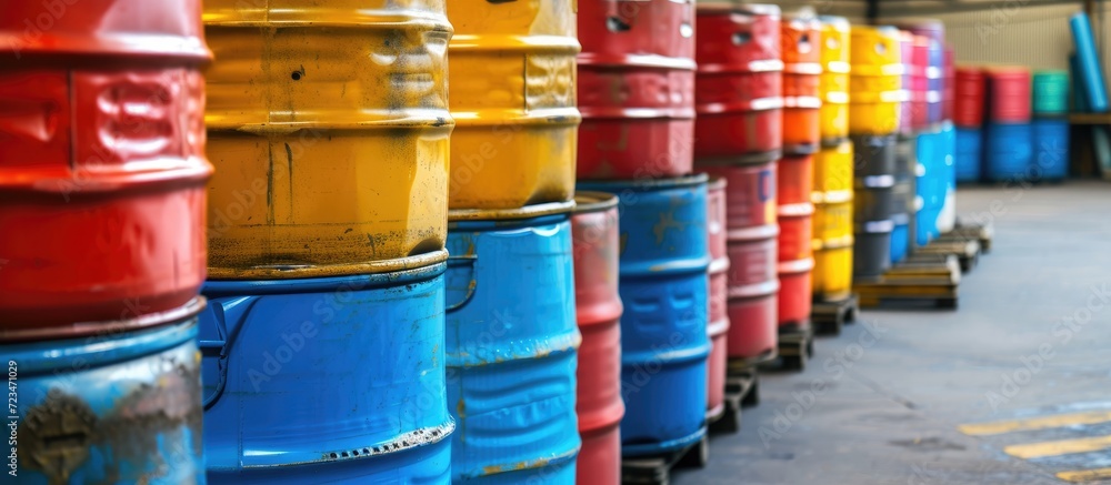 Chemistry-related metal containers for chemical storage and industrial waste management. Chemistry-related metal containers for chemical storage and industrial waste management.