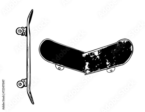 Skateboard Illustration