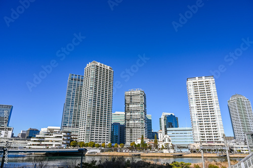 横浜みなとみらいの都市風景 © Kazu8