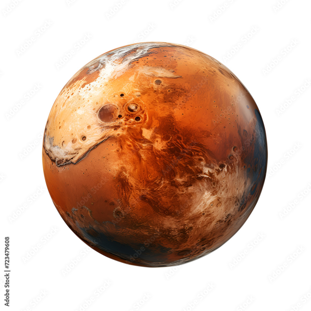mars planet isolated on transparent background cutout mars planet isolated on transparent background cutout