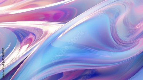 A soft blend of pastel colors creating a smooth abstract wave pattern.