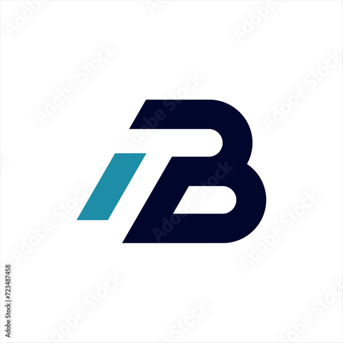 Letter TB logo, TB Monogram, Initial TB Logo, TB Logo, Icon, Vector,