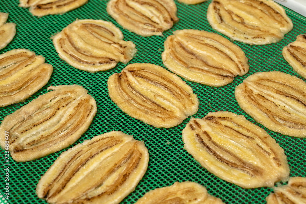Sun dried bananas, Fruit snack Sun dried bananas, Fruit snack