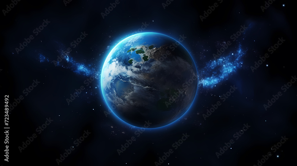Space background, cosmic science astronomy background