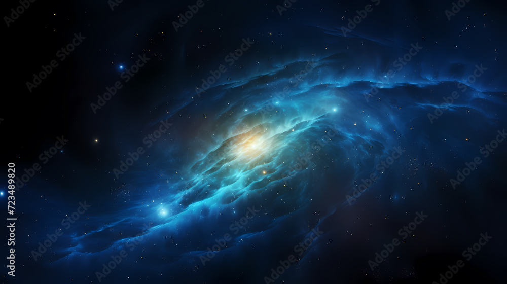 Obraz premium Space background, cosmic science astronomy background