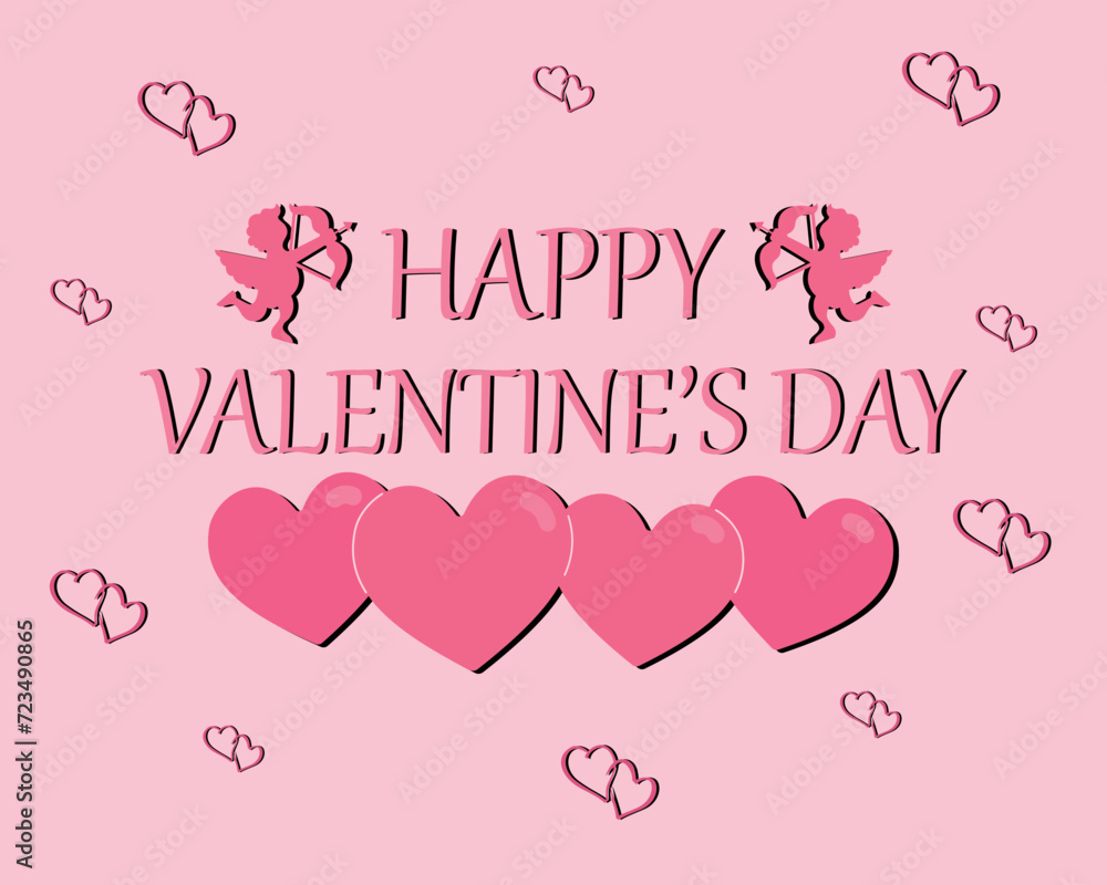 Happy Valentine's Day vector art design Happy Valentine's Day vector art design