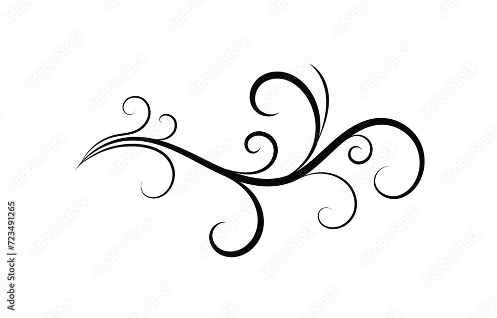 Floral element design vector illustration. Floral element design vector illustration.