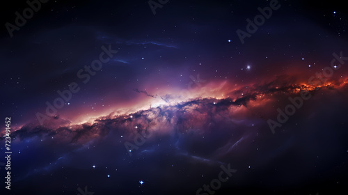 Cosmic background, abstract planet and space background © jiejie