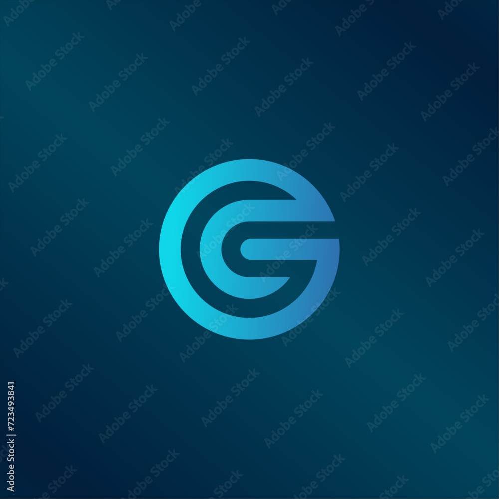 Initial CG logo design with chip element. logo the letter CG in the form of abstract line art. symbol for technology digital. Initial CG logo design with chip element. logo the letter CG in the form of abstract line art. symbol for technology digital.