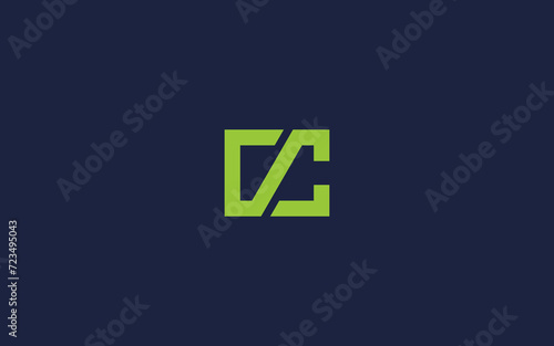 letter c with square logo icon design vector design template inspiration