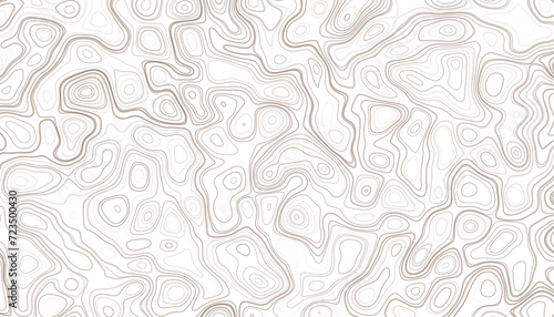 Topographic map patterns  topography line map. Outdoor vector background  editable stroke. Topographic map. Geographic mountain relief. Abstract lines background. Contour maps.