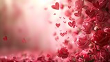  Beautiful Valentine Themed Background, Generative AI