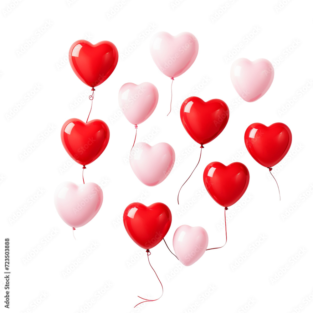 heart balloons