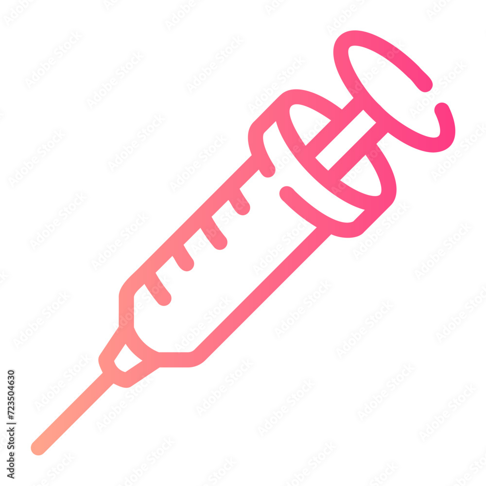 syringe Gradient icon syringe Gradient icon