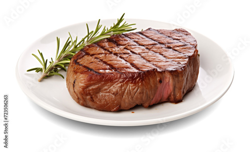 Steak Isolated on Transparent Background 