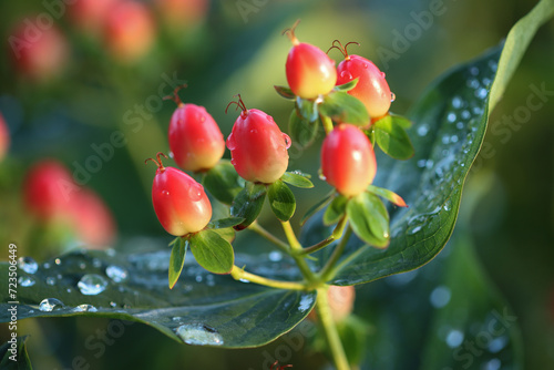 Hypericum 'Magical Red Flame' photo