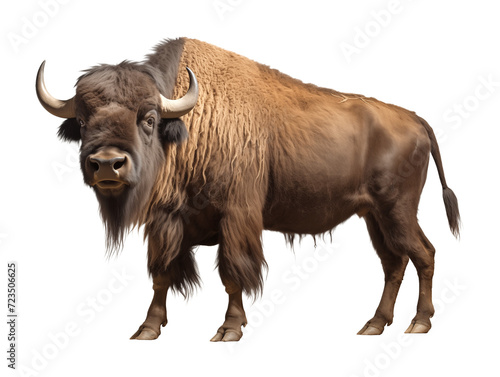 Buffalo Isolated on Transparent Background 