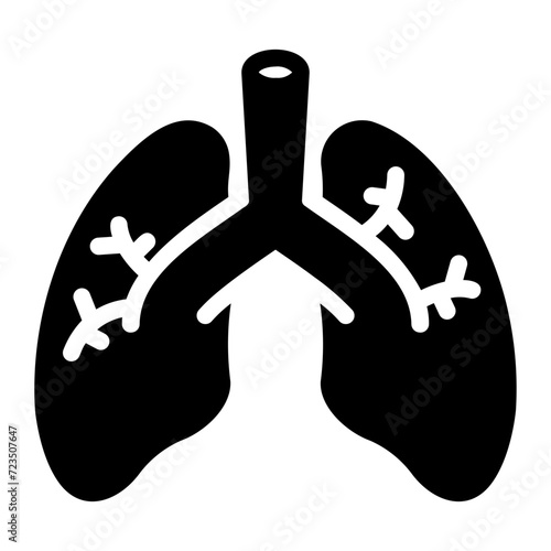 lungs Solid icon