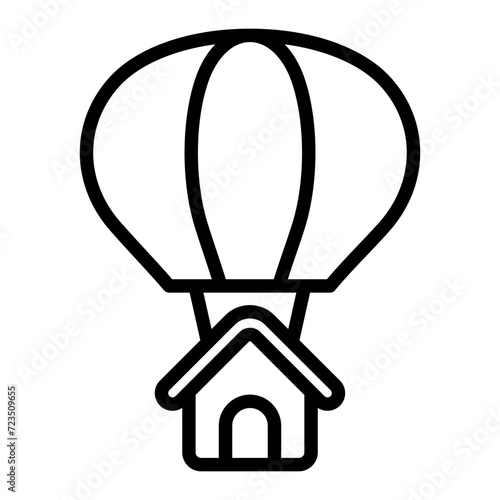 Balloon Mortgage Icon