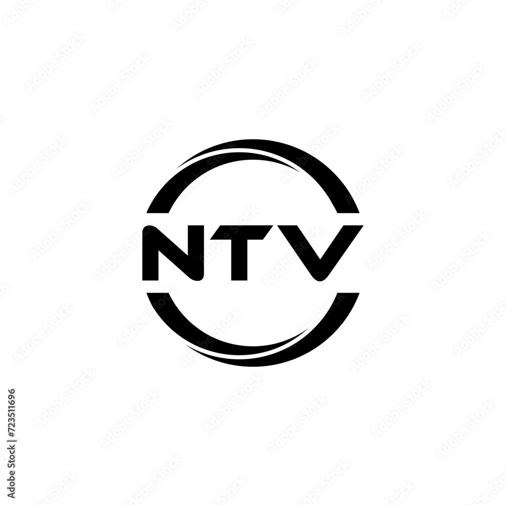 NTV letter logo design with white background in illustrator, cube logo, vector logo, modern alphabet font overlap style. calligraphy designs for logo, Poster, Invitation, etc. NTV letter logo design with white background in illustrator, cube logo, vector logo, modern alphabet font overlap style. calligraphy designs for logo, Poster, Invitation, etc.