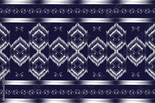  clothing  pattern embroidery design for background or wallpaper.. Aztec style abstract vector illustration.design for texture, fabric,decoration.
