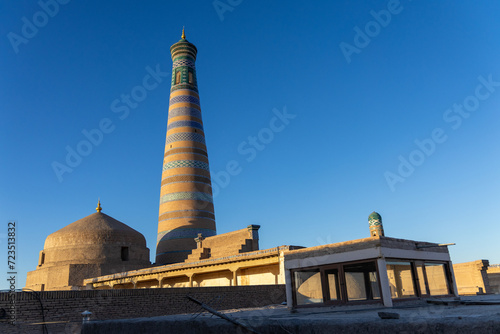 Islom-Hoja Minaret, Khiva, Uzbekistan