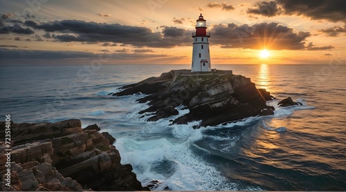 lighthouse on the coast