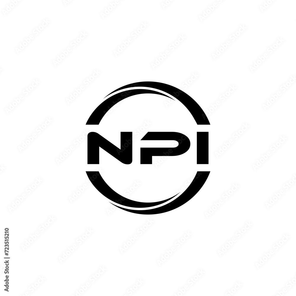 NPI letter logo design with white background in illustrator, cube logo, vector logo, modern alphabet font overlap style. calligraphy designs for logo, Poster, Invitation, etc. NPI letter logo design with white background in illustrator, cube logo, vector logo, modern alphabet font overlap style. calligraphy designs for logo, Poster, Invitation, etc.