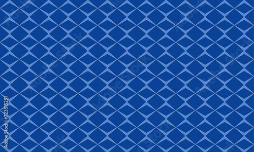 Zigzag chevron blue pattern background for decorative design isolated on white background. the usage of seamless geometric vector shape is : wallpaper, backdrop, fashion, print, textile ornament, ect