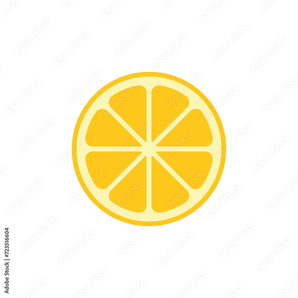 Fototapeta premium lemon icon vector