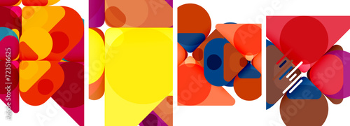 Geometric elements abstract backgrounds for wallpaper, business card, cover, poster, banner, brochure, header, website