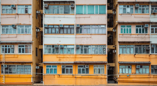 Photography Old apartment in hong kong