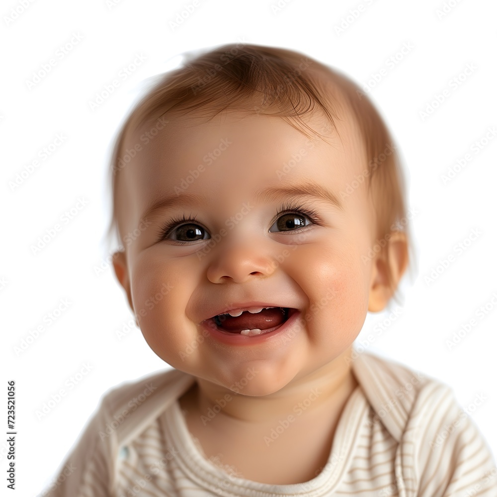Baby's Infectious Giggle and Sparkling Eyes Baby's Infectious Giggle and Sparkling Eyes