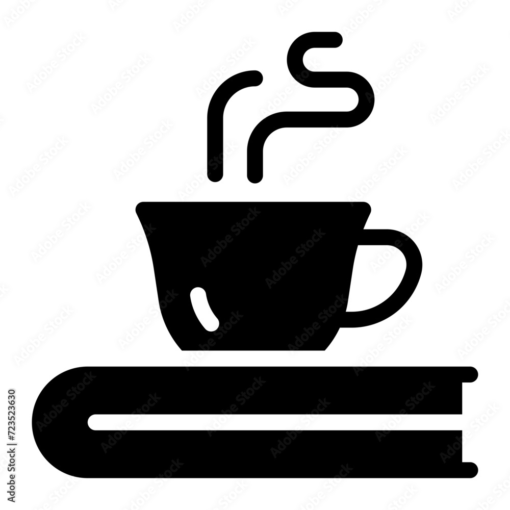 coffee break glyph icon coffee break glyph icon