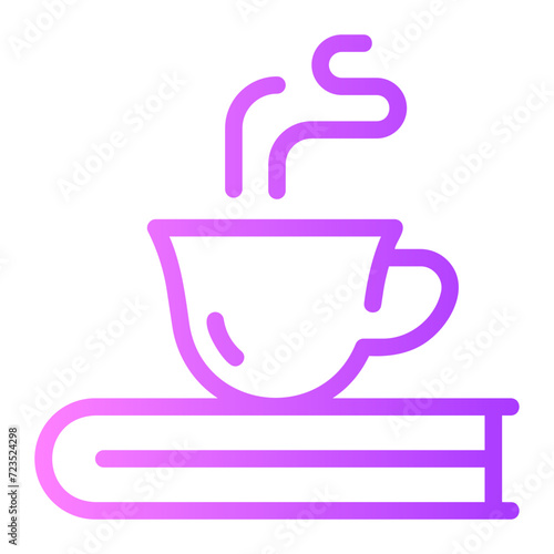 coffee break gradient icon