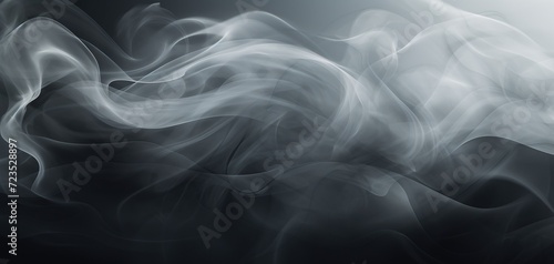artistic abstrack illusion grey smoke © BocchiArt