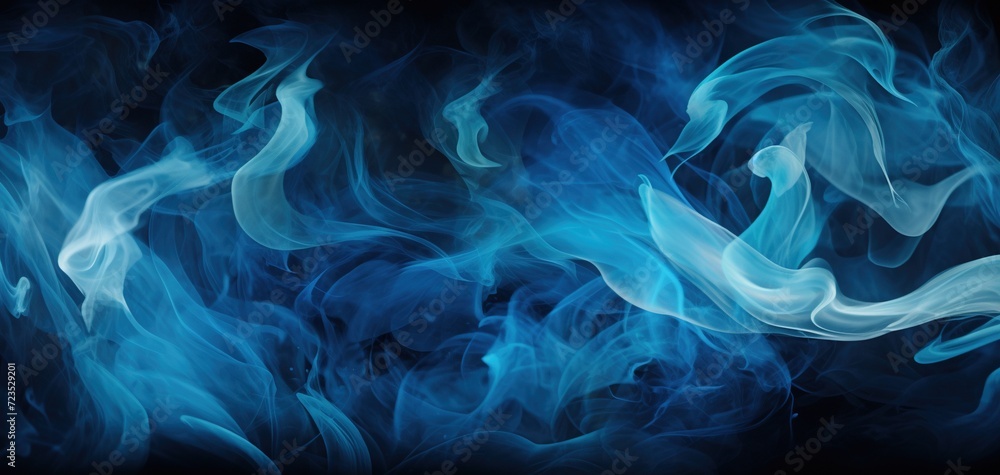 artistic illusion blue smoke artistic illusion blue smoke