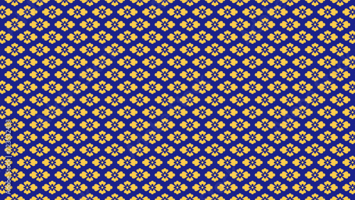 シームレスな和柄パターン　菱文様