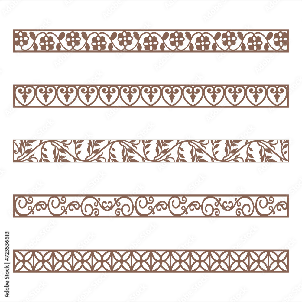 VECTOR BORDER DESIGN FOR CNC LASER CUTING FILE VECTOR BORDER DESIGN FOR CNC LASER CUTING FILE