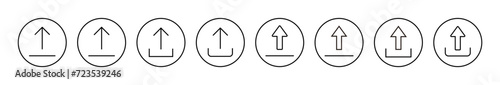 Upload icon vector. load data sign and symbol Free Download Upload icon vector. load data sign and symbol - GFXLoad