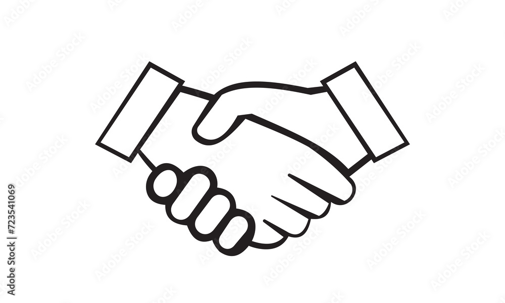 Hand shake icon logo design,symbol, agreement icon. Handshake icon. Vector illustration. Hand shake icon logo design,symbol, agreement icon. Handshake icon. Vector illustration.