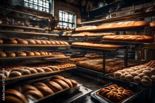 bread in bakery