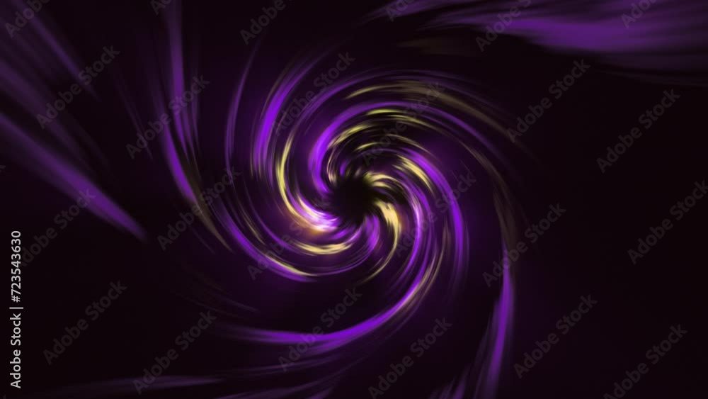 Purple twirl spiral in black background, seamless loop - Animation Purple twirl spiral in black background, seamless loop - Animation