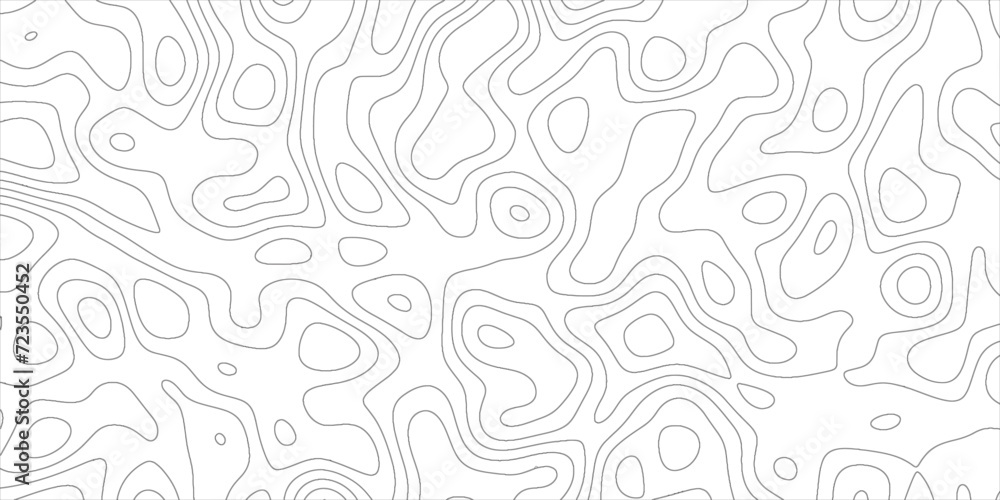 Topographic map background with geographic line map with elevation assignments.Modern design with White topographic wavy pattern design. Paper Texture Imitation of a Geographical map shades . Topographic map background with geographic line map with elevation assignments.Modern design with White topographic wavy pattern design. Paper Texture Imitation of a Geographical map shades .