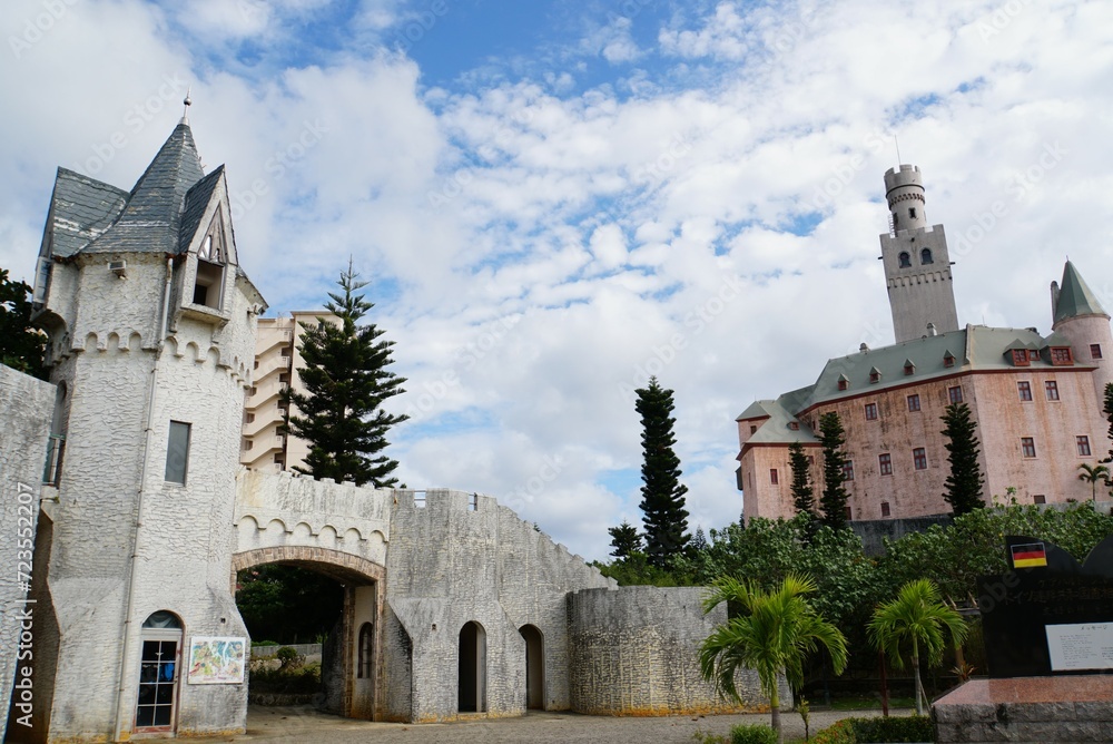 Fototapeta premium Ueno German Culture Village - Miyako Island, Okinawa