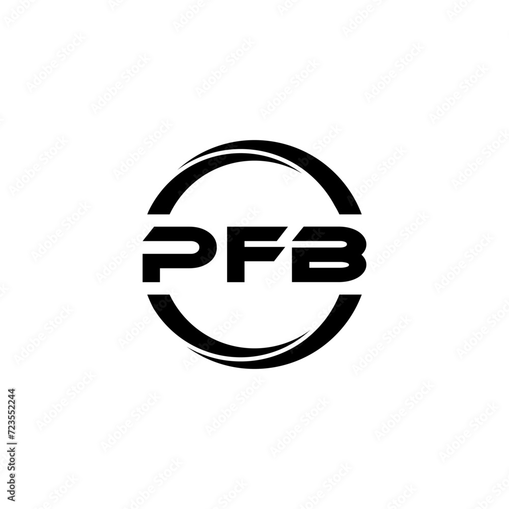 PFB letter logo design with white background in illustrator, cube logo, vector logo, modern alphabet font overlap style. calligraphy designs for logo, Poster, Invitation, etc. PFB letter logo design with white background in illustrator, cube logo, vector logo, modern alphabet font overlap style. calligraphy designs for logo, Poster, Invitation, etc.