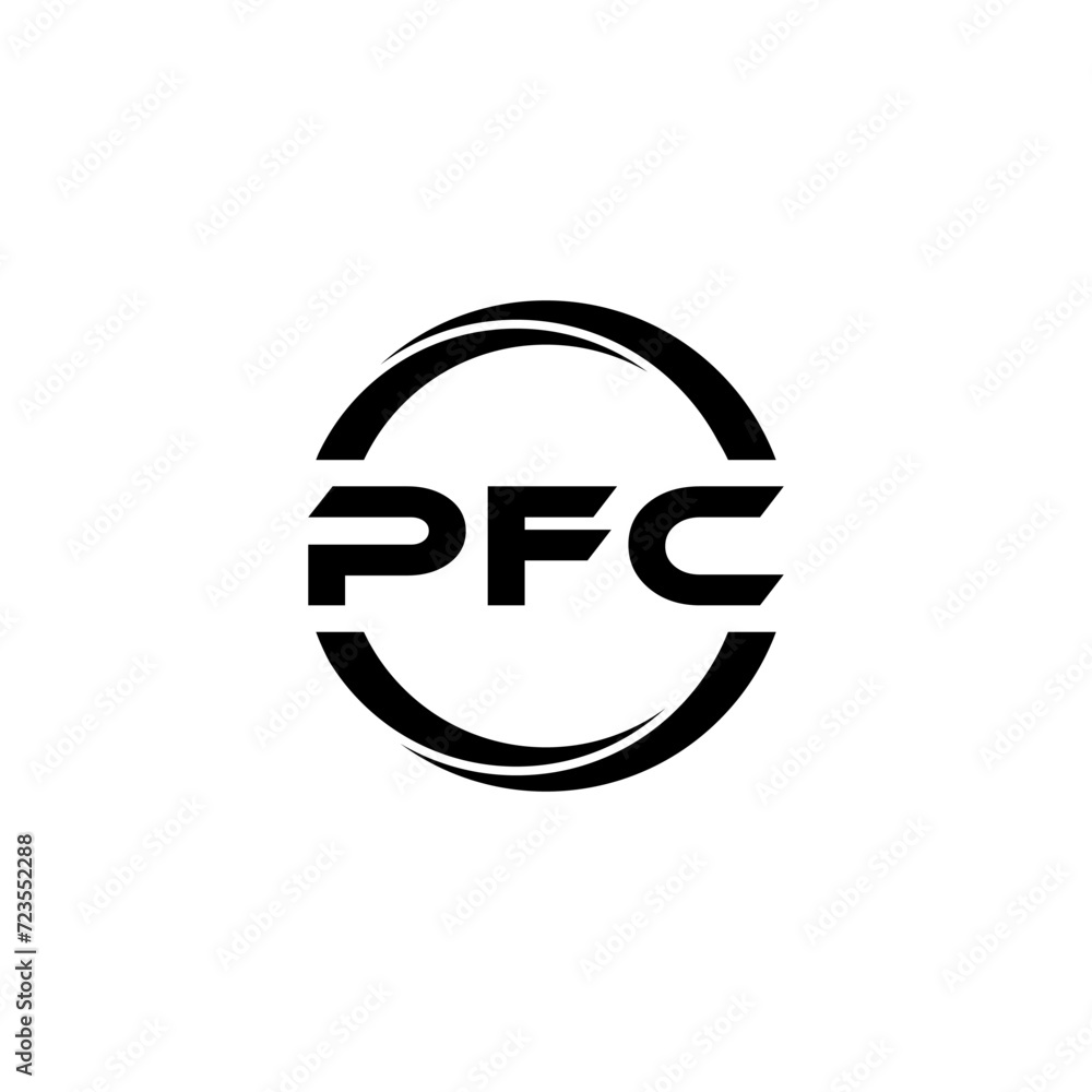PFC letter logo design with white background in illustrator, cube logo, vector logo, modern alphabet font overlap style. calligraphy designs for logo, Poster, Invitation, etc. PFC letter logo design with white background in illustrator, cube logo, vector logo, modern alphabet font overlap style. calligraphy designs for logo, Poster, Invitation, etc.