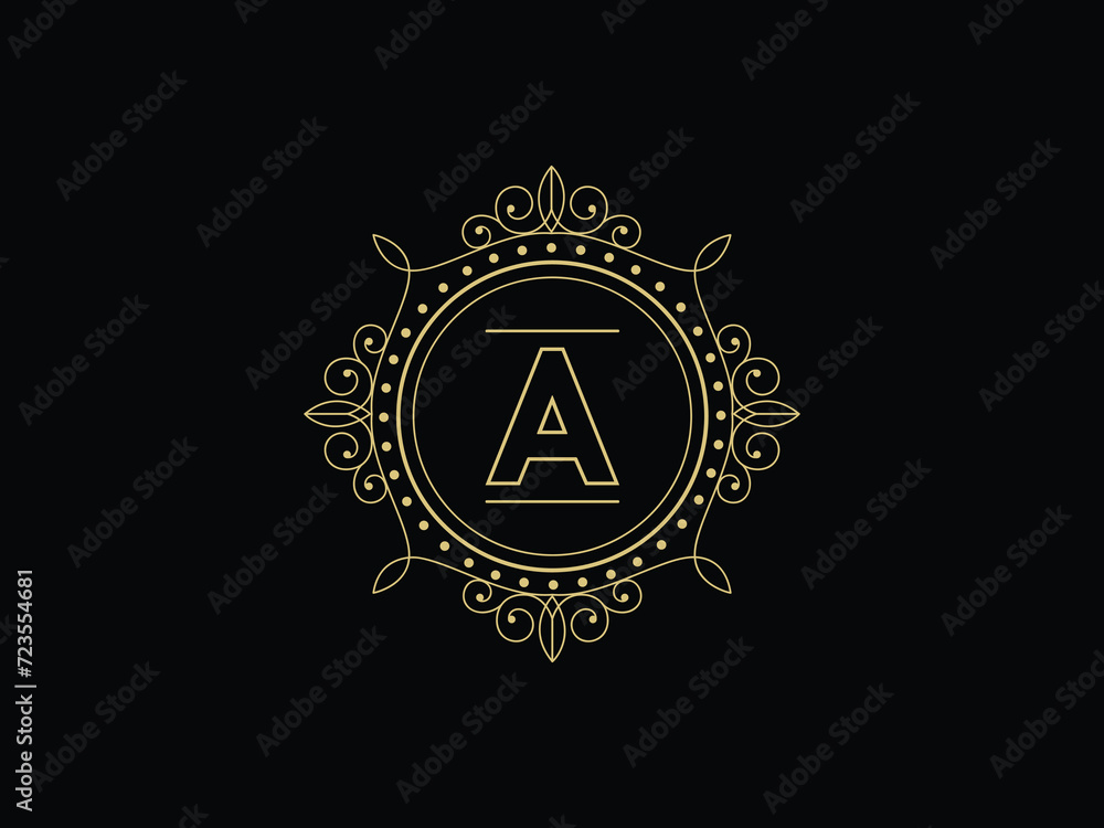 Luxury elegant logo design template