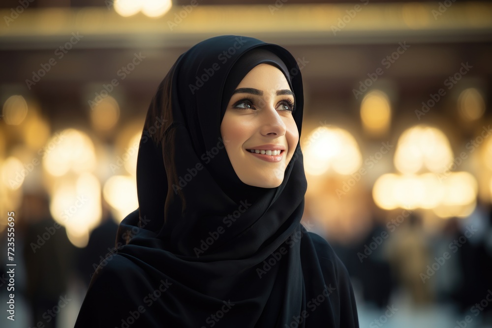 Beautiful woman wearing a hijab Beautiful woman wearing a hijab